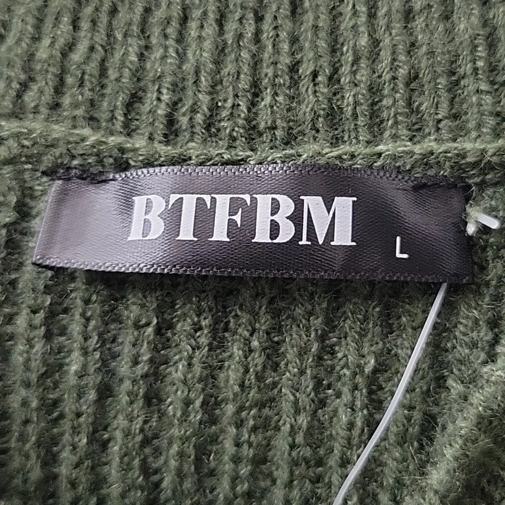 Women's Ribbed Knit Turtleneck Bodycon Stretch Long Sleeve Tube Sweater Dress - Picture 11 of 11